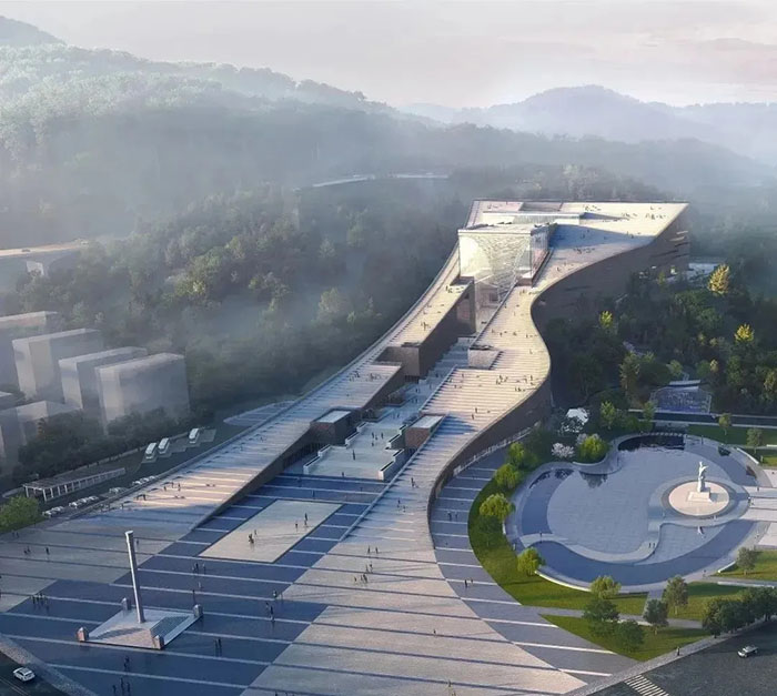 山水玉璋藏万象 秦岭文脉贯古今——探秘国内首座秦岭主题综合性博物馆(图1) 秦岭博物馆 (1).jpg