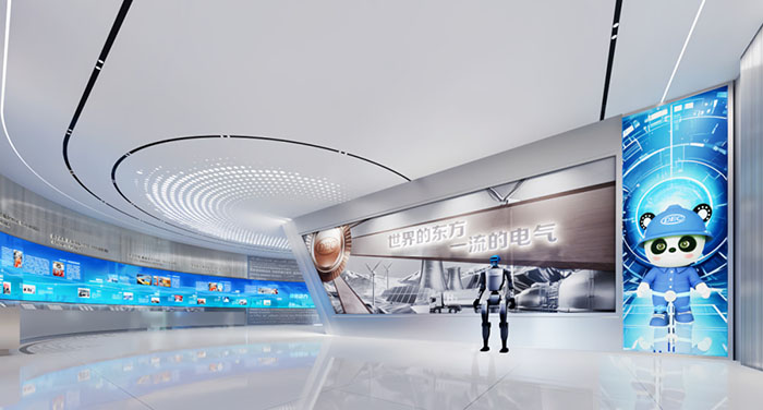 电气企业展厅设计:以科技为骨,以品牌为魂,塑造现代工业视觉标杆(图1) 电气企业展厅 (1).jpg